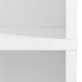 Freestanding Cabinet With Inadjustable Shelves And Two Doors For Kitchen, Dining Room, White White Mdf