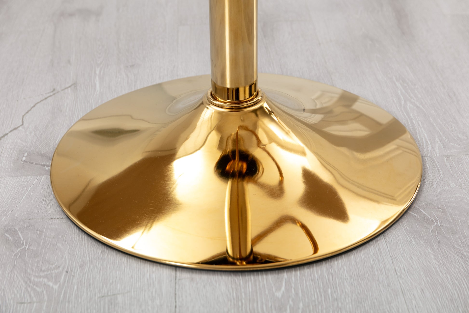 Off White Velvet Bar Chair, Pure Gold Plated, Unique Design,360 Degree Rotation, Adjustable Height,Suitable For Dinning Room And Bar,Set Of 2 Off White Velvet