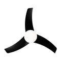 Yuhao 42 Inch 3 Blade Matte Black Dc Motor Modern Contemporary Led Ceiling Fan 42 In X 42 In X 10.34 In Black Abs