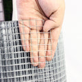 48inx100ft 1 2 in 19 Gauge Hardware Cloth Welded Cage silver-iron