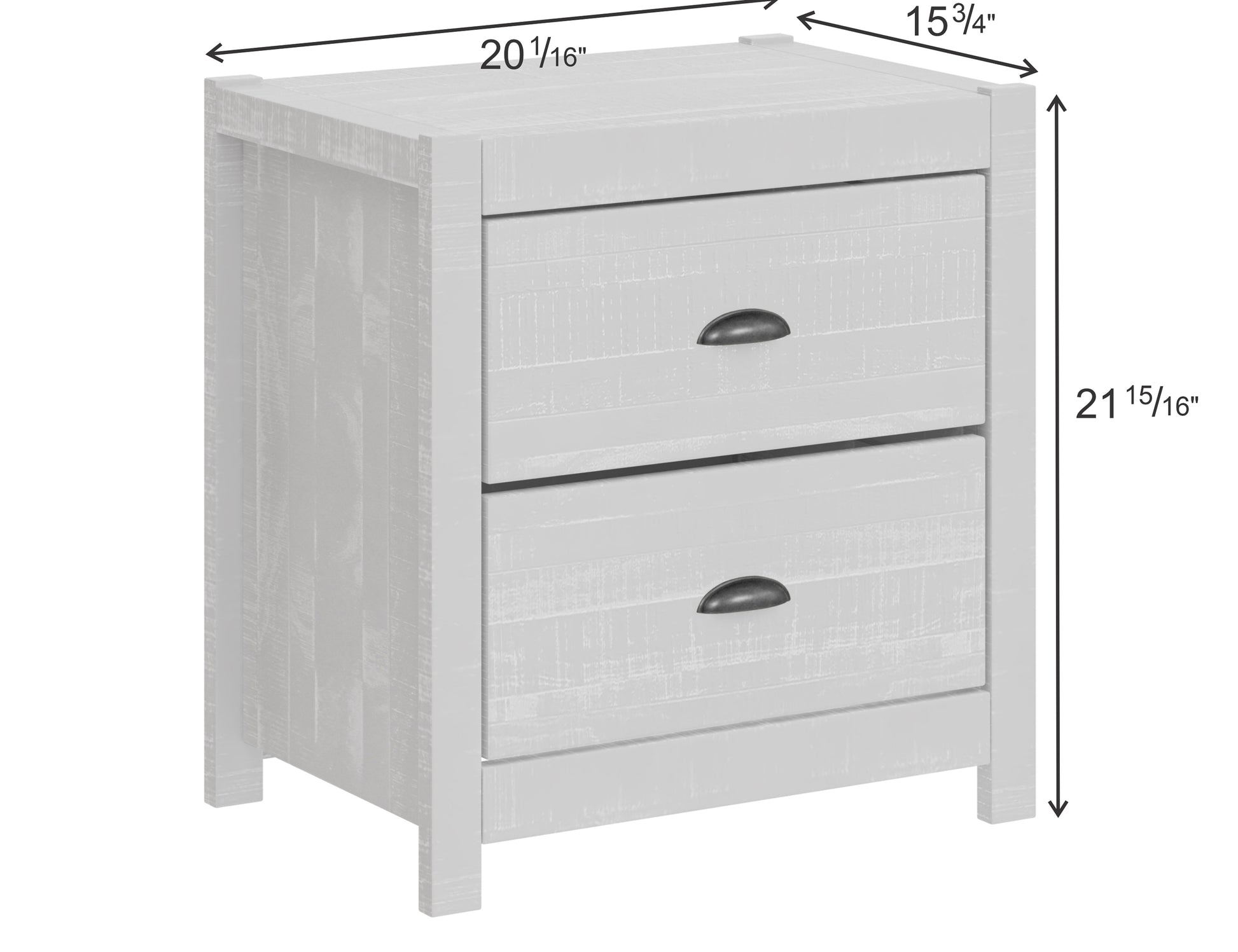 Solid Wood White Night Stand, Bedside Table, End Table, Desk With Drawers For Living Room, Bedroom White Solid Wood