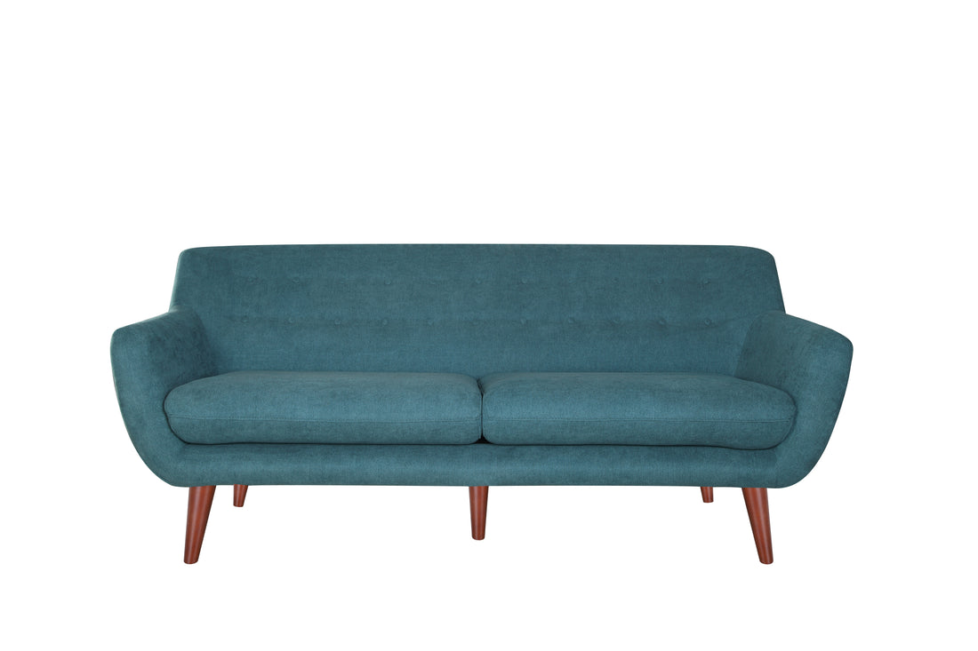 Brenna Sofa Teal Teal Upholstered