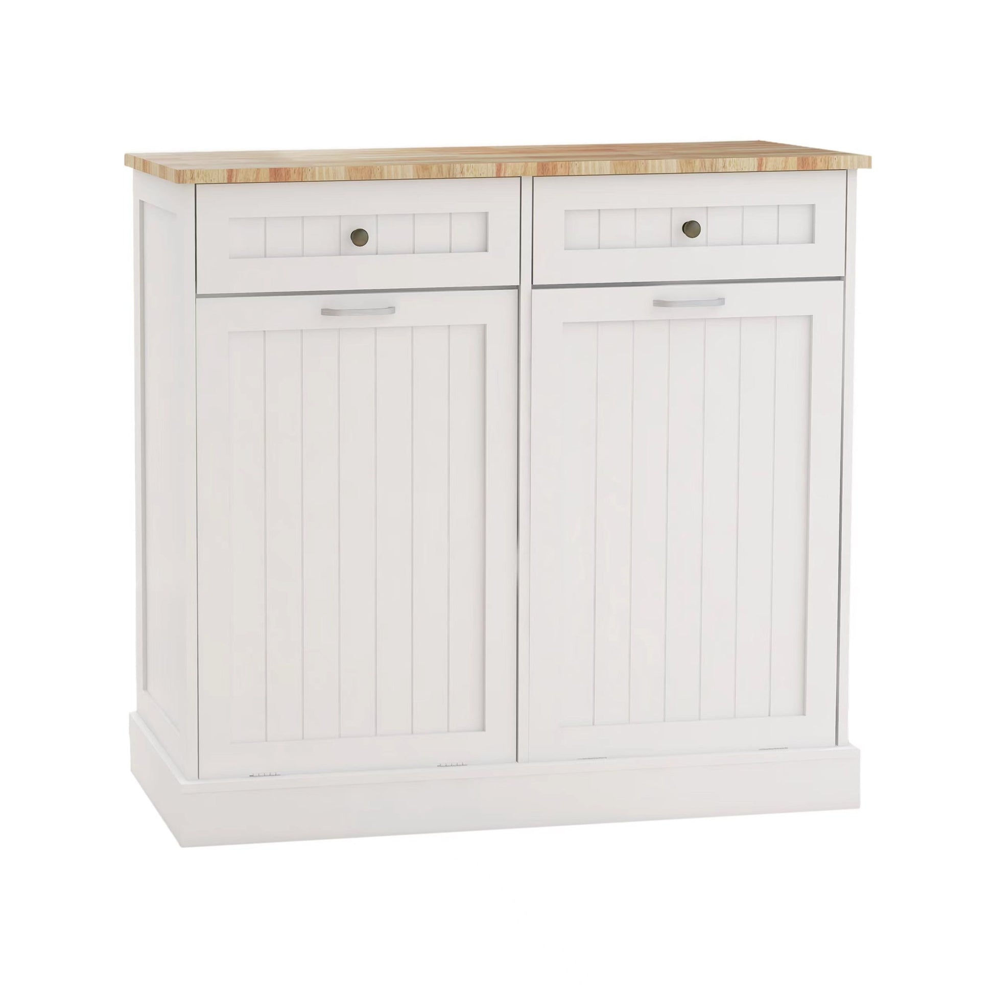 Two Drawers And Two Compartment Tilt Out Trash