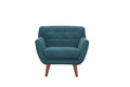 Brenna Chair Teal Teal Upholstered