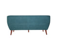 Brenna Sofa Teal Teal Upholstered