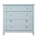 Drawer Dresserbar Cabinet Side Cabinet,Buffet Sideboard,Buffet Service Counter,Solid Wood Frame,Plasticdoor Panel,Retro Shell Handle,Applicable To Dining Room,Living Room,Kitchen Corridor,Grayish Blue 3 4 Drawers Grayish Blue Primary Living Space Solid