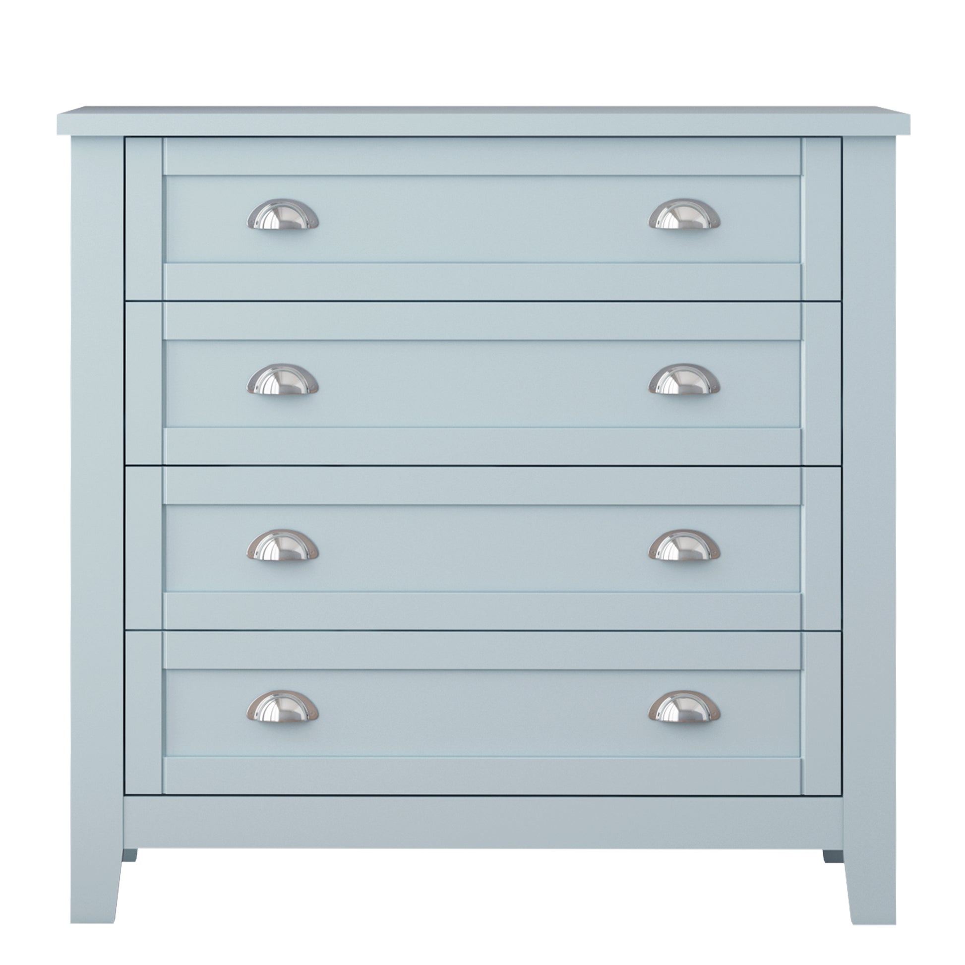 Drawer Dresserbar Cabinet Side Cabinet,Buffet Sideboard,Buffet Service Counter,Solid Wood Frame,Plasticdoor Panel,Retro Shell Handle,Applicable To Dining Room,Living Room,Kitchen Corridor,Grayish Blue 3 4 Drawers Grayish Blue Primary Living Space Solid