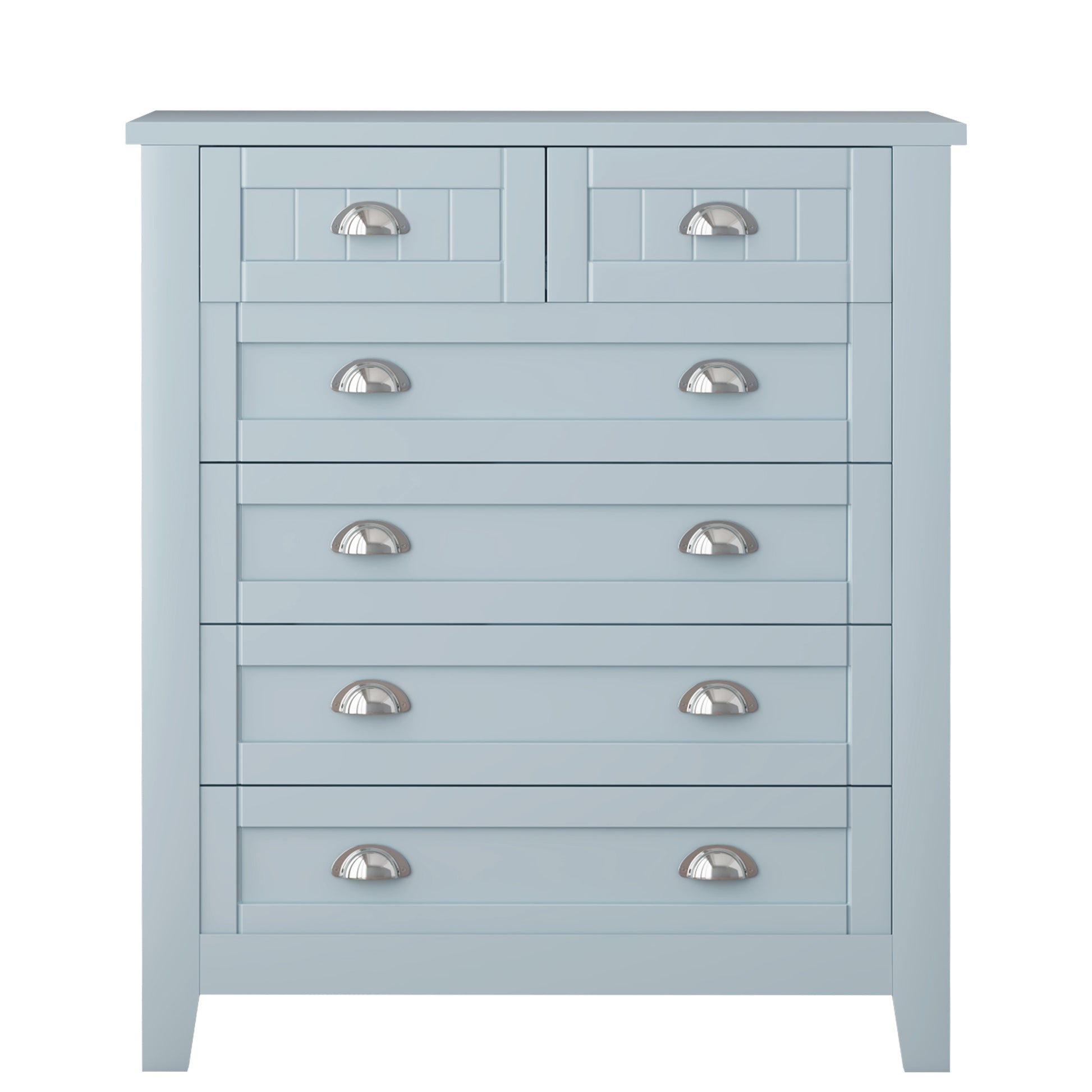 Drawer Dresser Bar Cabinet Side Cabinet,Buffet Sideboard,Buffet Service Counter,Solid Wood Frame,Plasticdoor Panel,Retro Shell Handle,Applicable To Dining Room,Living Room,Kitchen Corridorgrayish Blue 5 Or More Drawers Antique Grayish Blue Primary Living