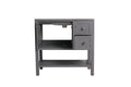 Bathroom Vanity With Soft Close Drawers and Gel 2-rock grey-2-soft close