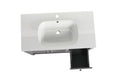 Bathroom Vanity With Soft Close Drawers and Gel 2-rock grey-2-soft close