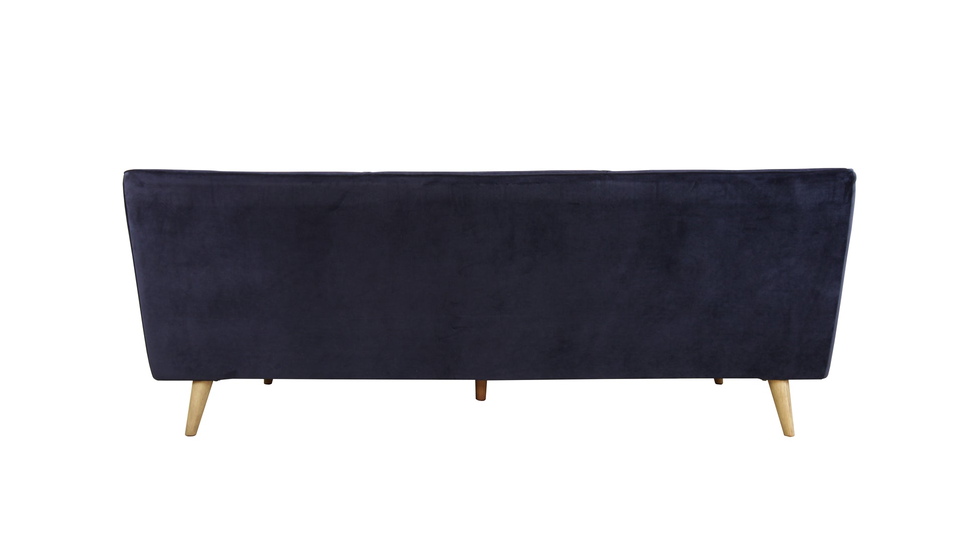 Baylee Sofa Midnight Blue Navy Blue Upholstered