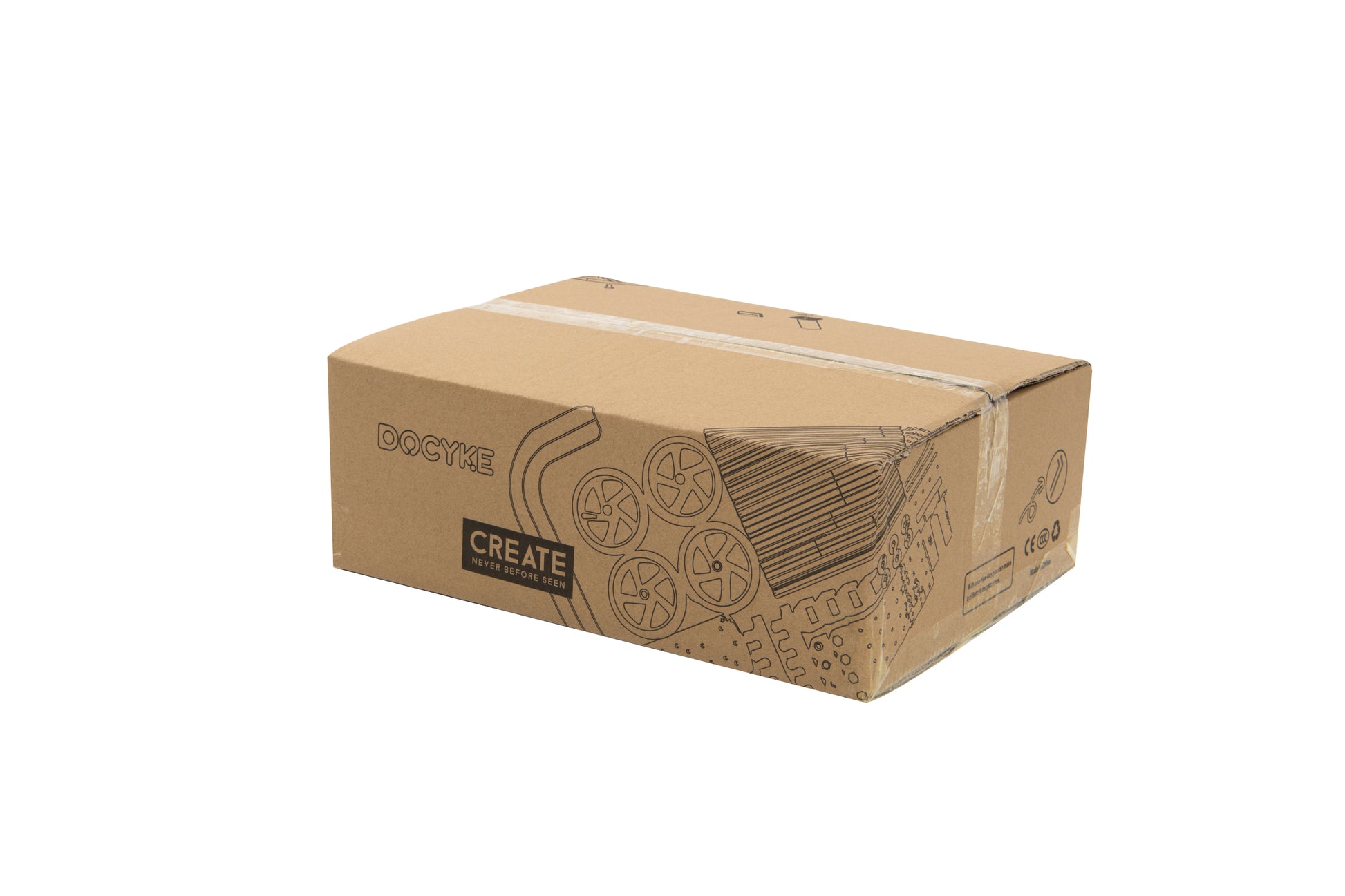 Modular Design High Strength Material Electric Innovation Kart, More Than 20 Kinds Of Assembly Methods, Suitable For Outdoor Sports, Parent Child Interaction,Promotion Plus A S Kit Orange Abs Steel Q235