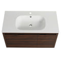 36 Inch Bathroom Vanity With Gel Sink california walnut-plywood