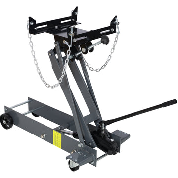 Hydraulic Transmission Service Jack,Flloor Jack 1 Ton Capacity 2200Lb,Low Profile Light Gray Steel