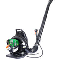 4 Stroke Backpack Leaf Blower,Gas 37.7Cc,1.5Hp 580Cfm ,Super Light Weight 16.5Lbs Green Plastic