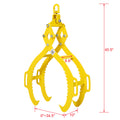 4 Claw Timber Log Lifting Logging Tongs Grabber Tong 32