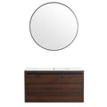 36 Inch Bathroom Vanity With Gel Sink california walnut-plywood