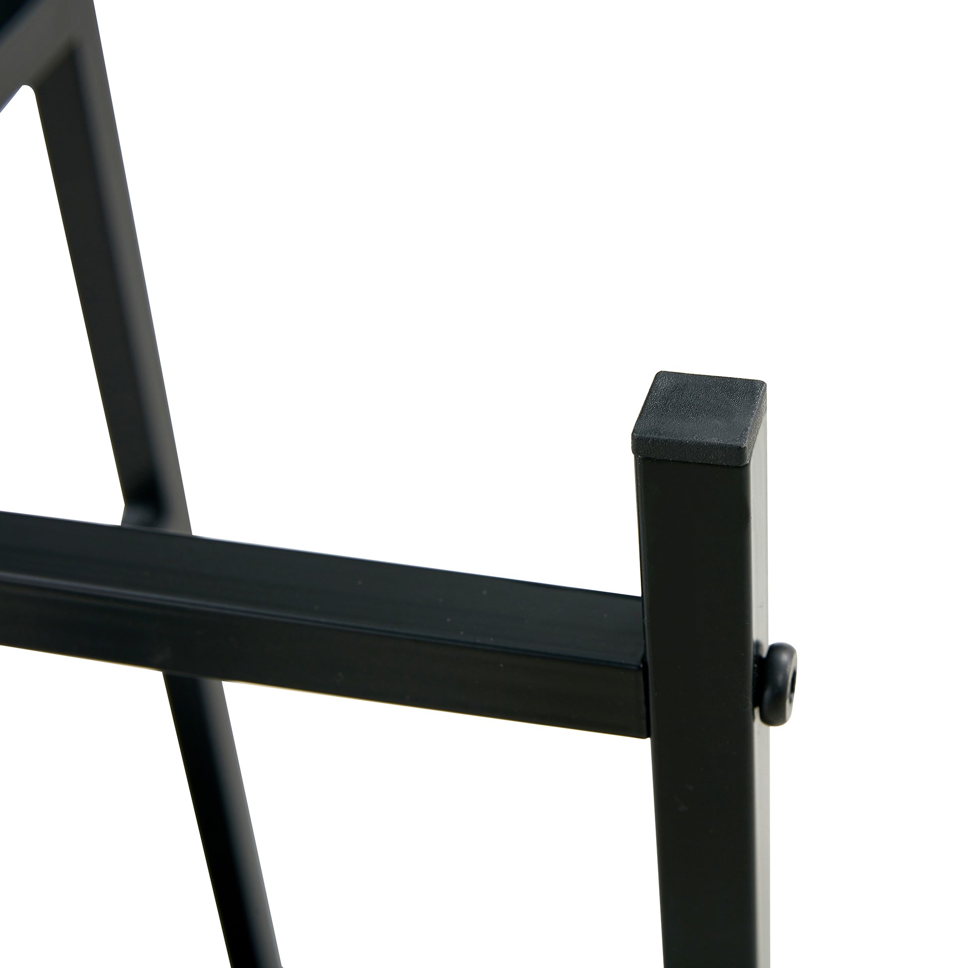 2 Piece Set Black Tempered Glass End Table, Round Coffee Table For Bedroom Living Room Office Black Glass