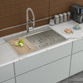 33 Inch Drop Kitchen Sink 33 