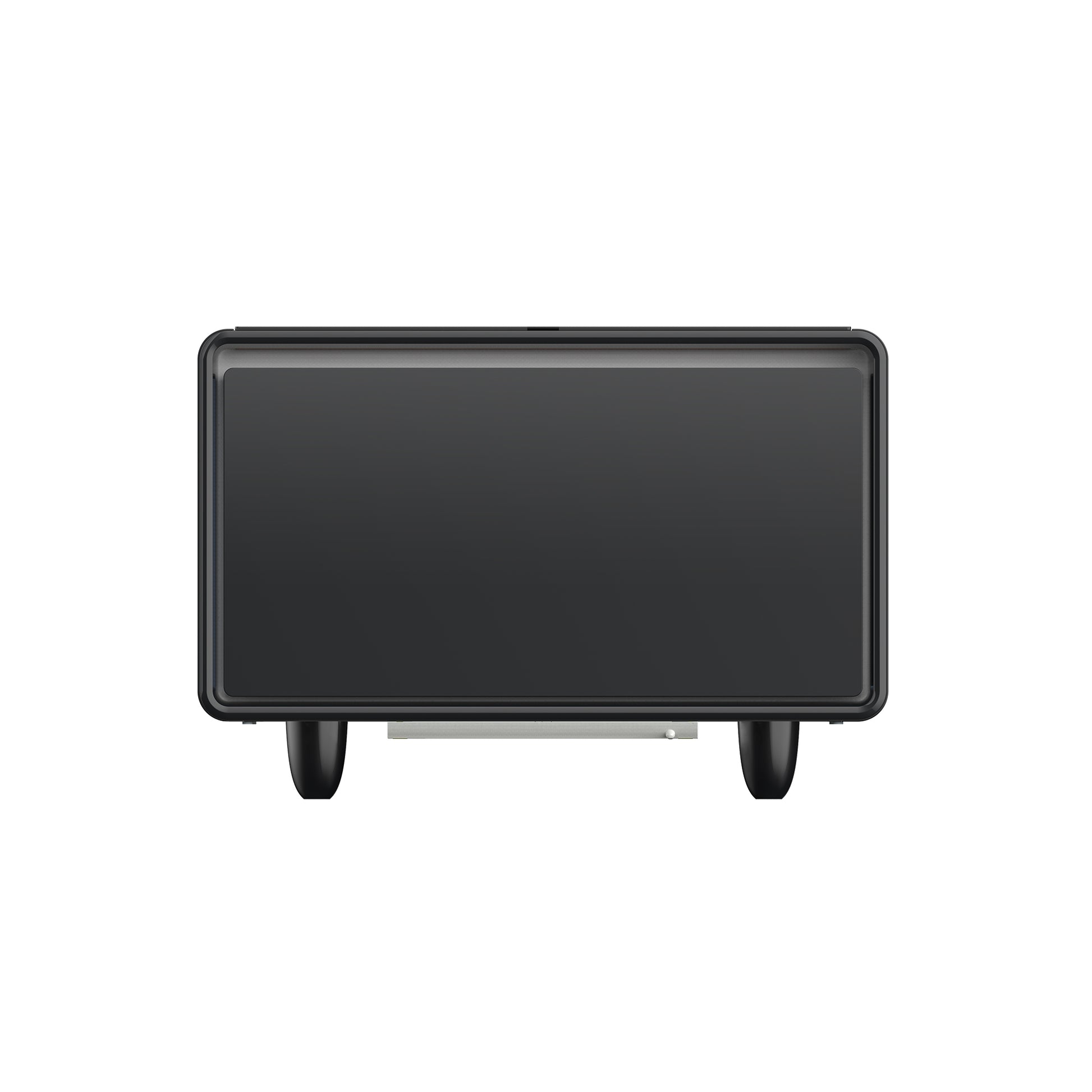 Modern Smart Side Table With Built In Fridge, Wireless Charging, Temperature Control, Power Socket, Usb Ports, Outlet Protection, Induction Light, Black Black Built In Outlets Or Usb Standing Desk Converter Primary Living Space Luxury,Modern Freestanding