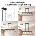 Same As W134067498 L1003 5 Light Walnut Farmhouse Chandeliers For Dining Room Walnut Ceiling Lights Traditional Metal