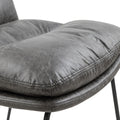 Set Of 2 Faux Leather Upholstered Side