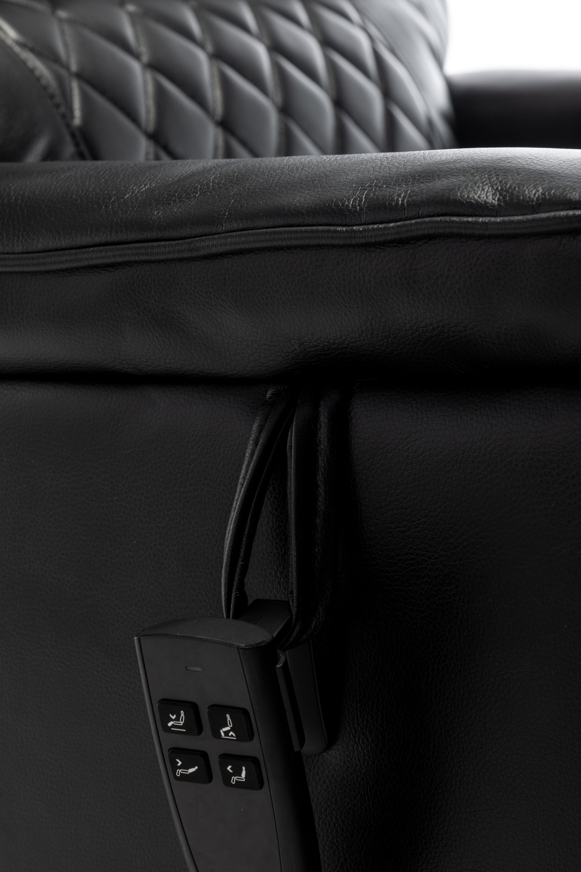 Lounge Chair Lift Chair Relax Sofa Chair Sitting Room Furniture Sitting Room Power Supply Elderly Electric Lounge Chair 180 Degree Lying Flat Black Cotton Pu