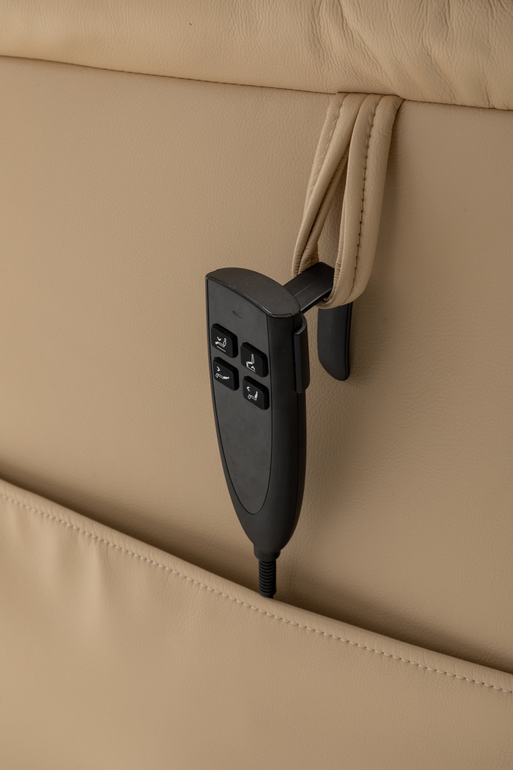 Lounge Chair Lift Chair Relax Sofa Chair Sitting Room Furniture Sitting Room Power Supply Elderly Electric Lounge Chair 180 Degree Lying Flat Beige Yellow Cotton Pu