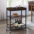 Retro Kitchen Serving Cart and Islands, Rolling