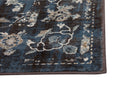 Clayton Blue, Ivory, And Natural Area Rug 5X8 Blue Viscose