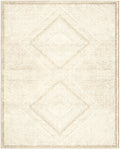 Benzara Beige And White Viscose Area Rug 8X10 Beige Viscose