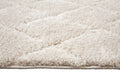 Denali Bijou Cream Polypropylene Tufted Area Rug 8X10 Cream Polypropylene