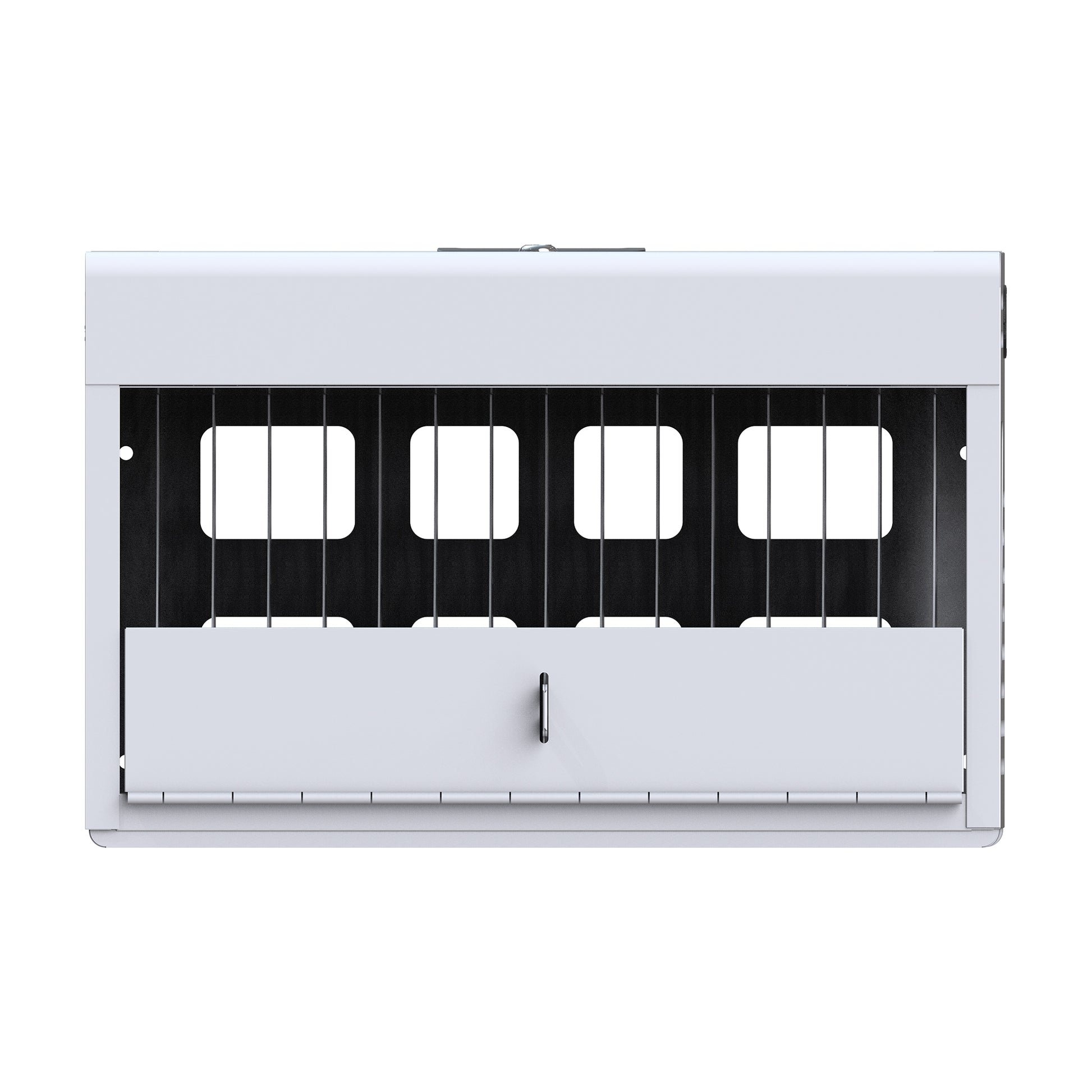 16 Bay Charging Cabinet For Laptop,Chromebook, Locking Charging Station White White Steel