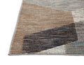 Calliope Gray Blue Natural Geometric Area Rug 8X10 Gray Viscose