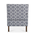 Accent Chairs For Living Room Grey Mix Fabric