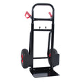 Heavy duty manual truck with double handles 330 lb black-metal