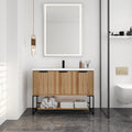 48 Inch Freestanding Bathroom Vanity With Resin maple-freestanding-plywood