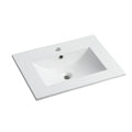 24 Inch Ceramic Sink G Bl9060B Gloss White Ceramic