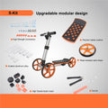 Kidrock Constructible Kit 20 In 1 Kids Balance Bike No Pedals Toys For 1 To 4 Year Old Engineering Building Kit Kids Sit Stand Scooter Most Popular S Kit Not Electric Silver Aluminum