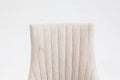 Exquisite Cream Linen Fabric Upholstered Strip