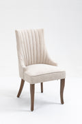 Exquisite Cream Linen Fabric Upholstered Strip