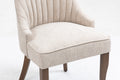 Exquisite Cream Linen Fabric Upholstered Strip