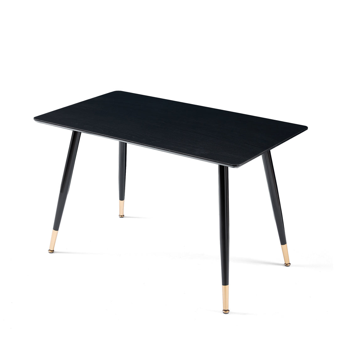 Black Modern Kitchen Dining Mdf Table For Smart Home Antique Black Dining Room Modern Floor Mount Rectangular Kitchen & Dining Tables Powder Coated Foam Mdf