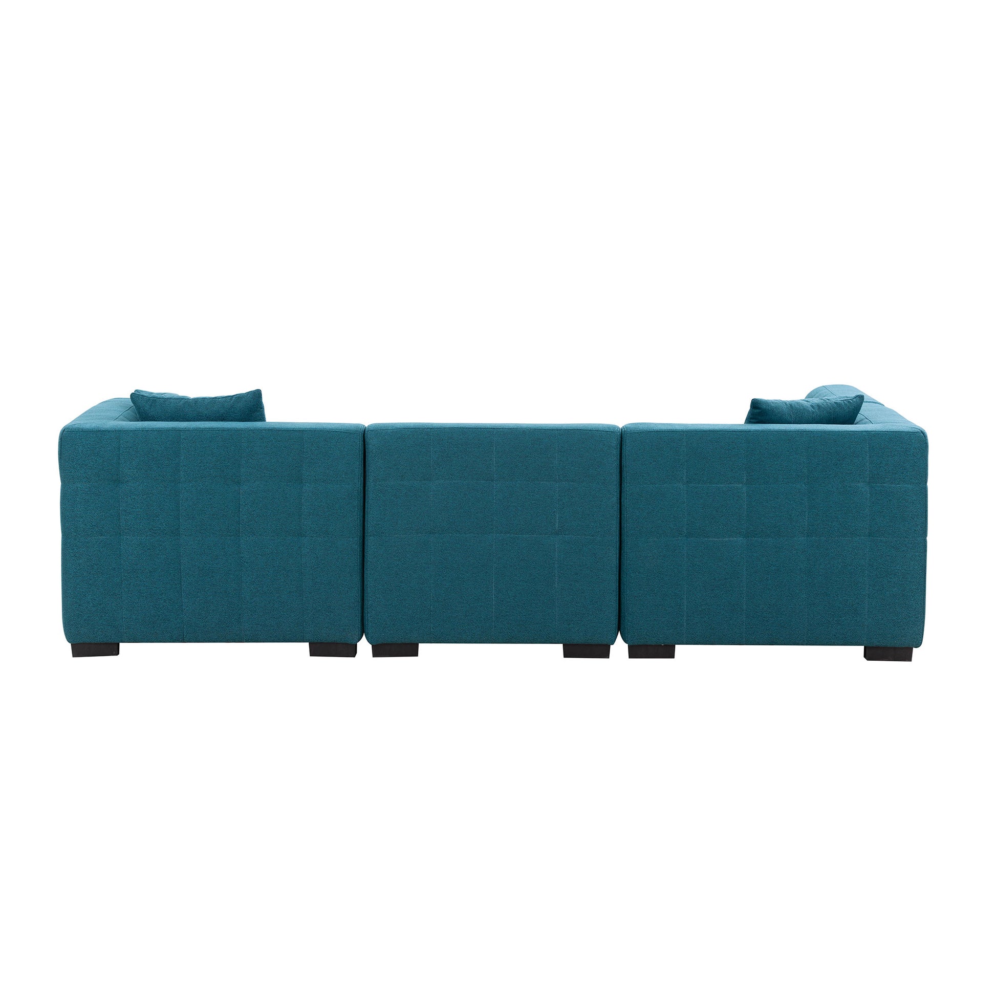 Sectional Sofa With Removable Ottoman Green Green Fabric