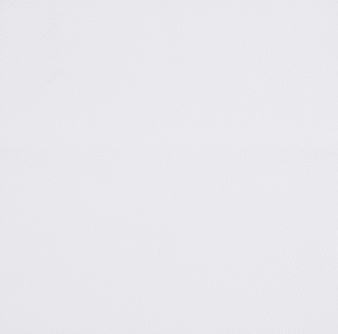 Top Grain Italian Leather Loveseat White Foam Leather