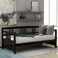 Modern Solid Wood Daybed, Multifunctional, Twin Size, Espresso Previous Sku: Wf191899Aap Espresso Solid Wood