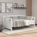 Modern Solid Wood Daybed, Multifunctional, Twin Size, White Previous Sku: Wf191899Aak White Solid Wood