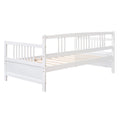 Modern Solid Wood Daybed, Multifunctional, Twin Size, White Previous Sku: Wf191899Aak White Solid Wood