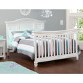 Glendale 4 in 1 Convertible Crib Pure White white-solid wood