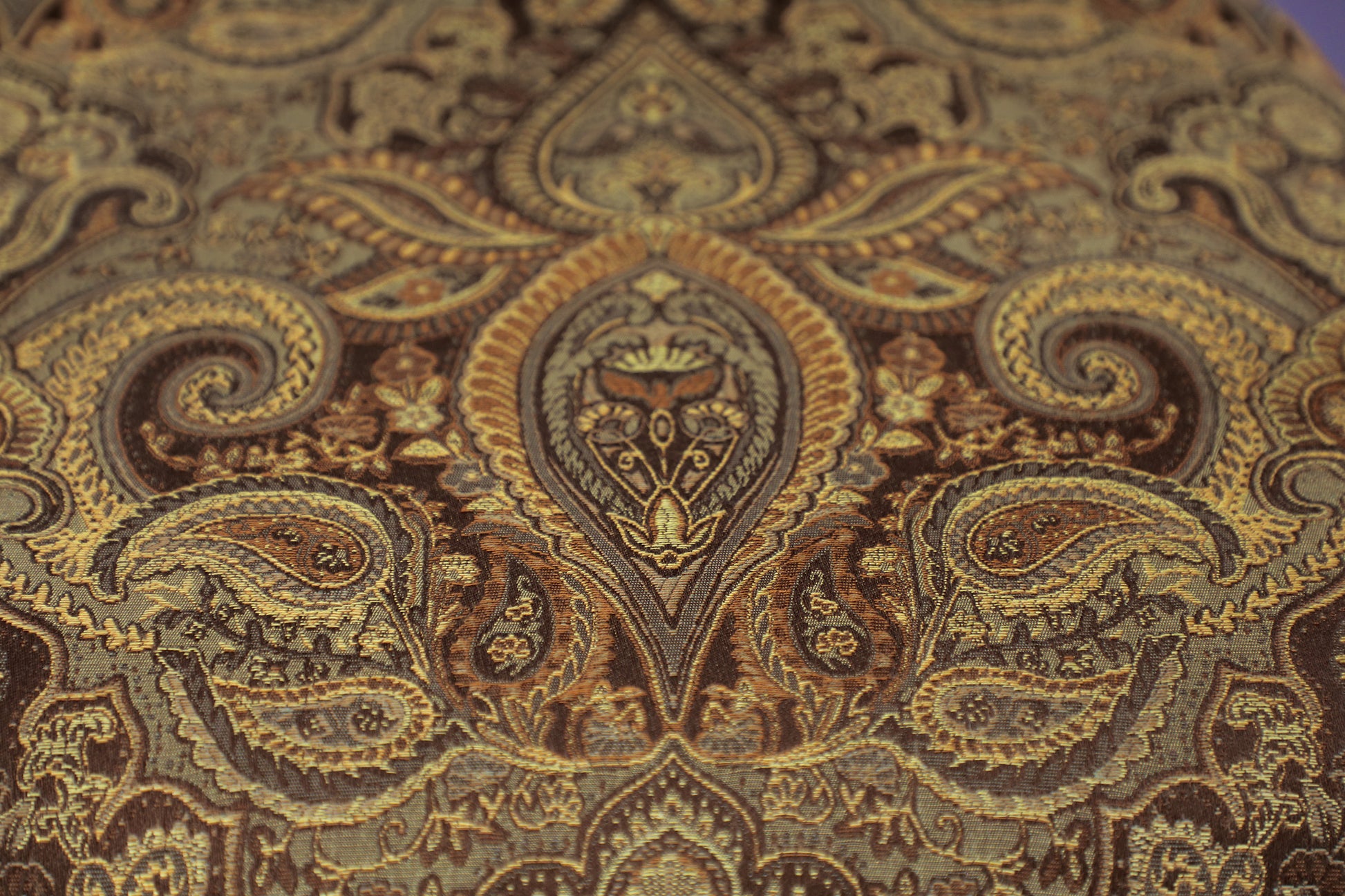 Formal Traditional Dining Chairs 2Pc Set Dark Cherry Finish With Gold Tipping Jacquard Fabric Upholstered Extravagant Carving Dining Room Furniture Cherry Dining Room European,Traditional Side Chair Wood